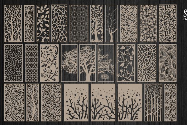 Резная панель вектор