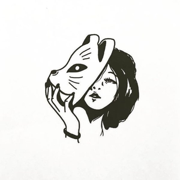 Чёрно-белые рисунки