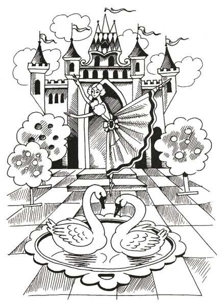 Раскраски по сказкам Андерсена для детей стойкий оловянный солдатик