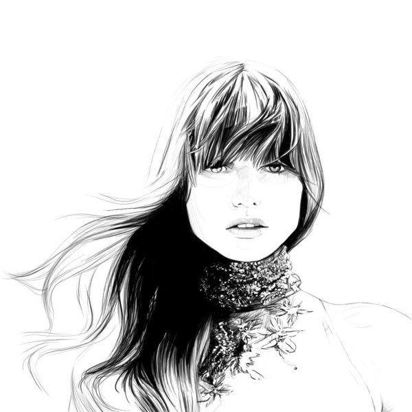 Черно белые рисунки