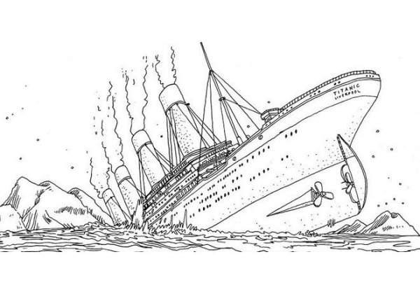 Британик чертежи корабля