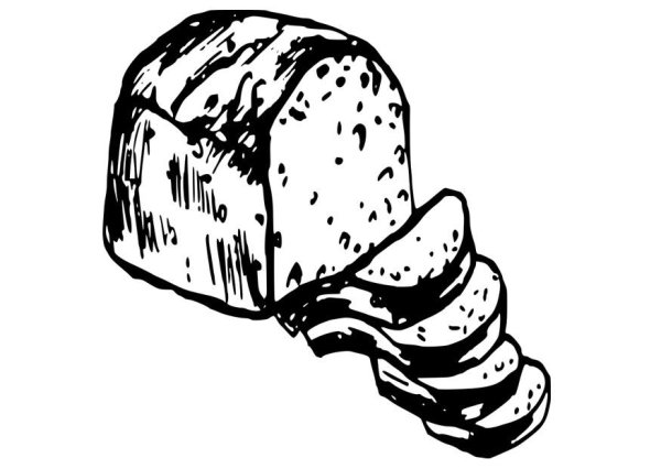 Хлеб гравюра