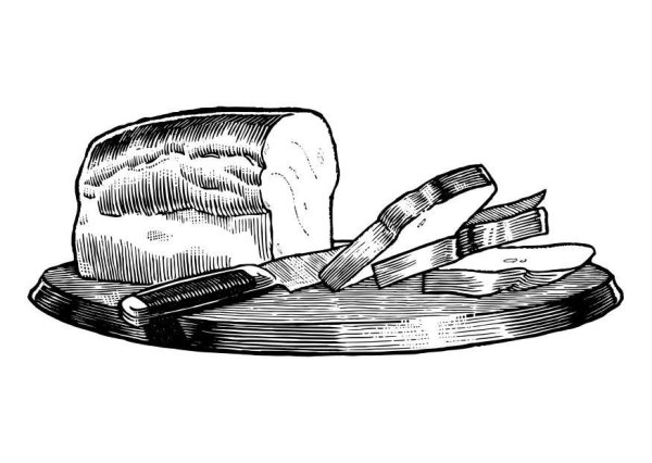 Хлебобулочные изделия вектор