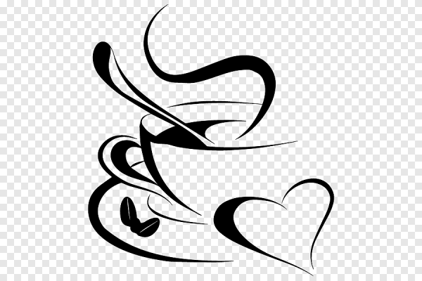 Кофейная чашка эскиз