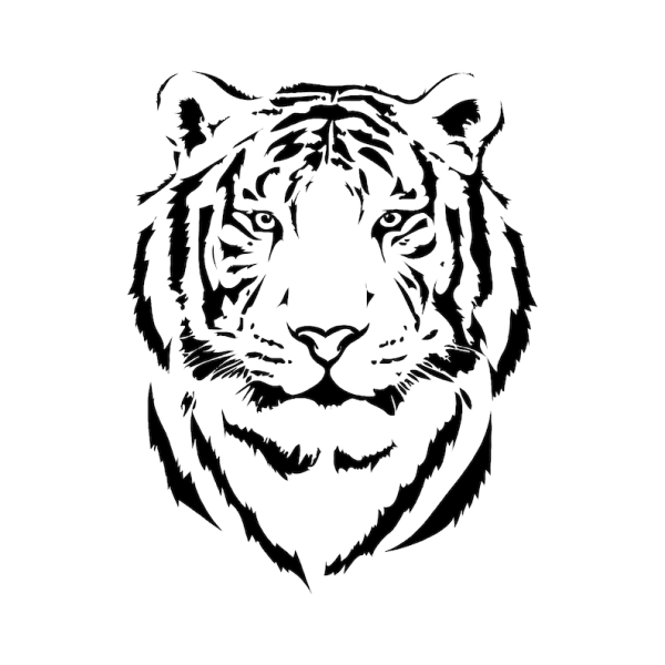 Векторное изображение тигра