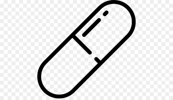 Таблетка овальная иконка