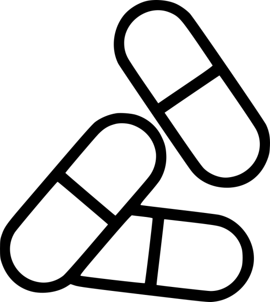 Таблетки пиктограмма