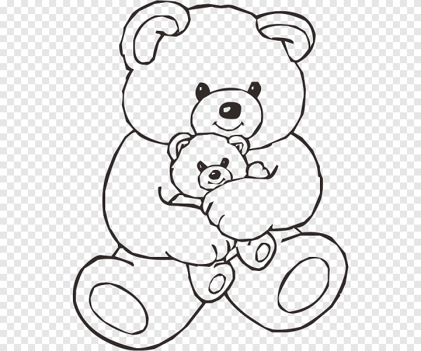 Раскраска "мишки"