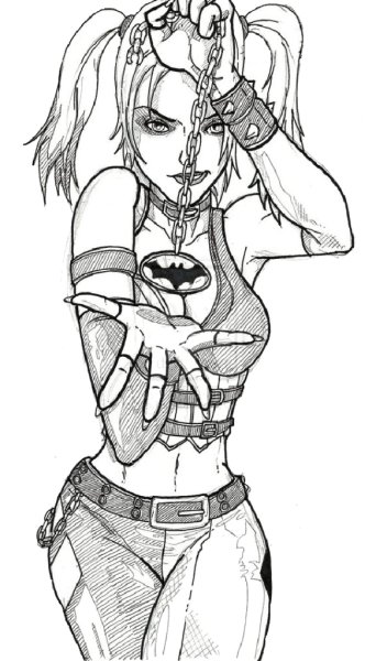 Убийцы раскраскахарлик вин