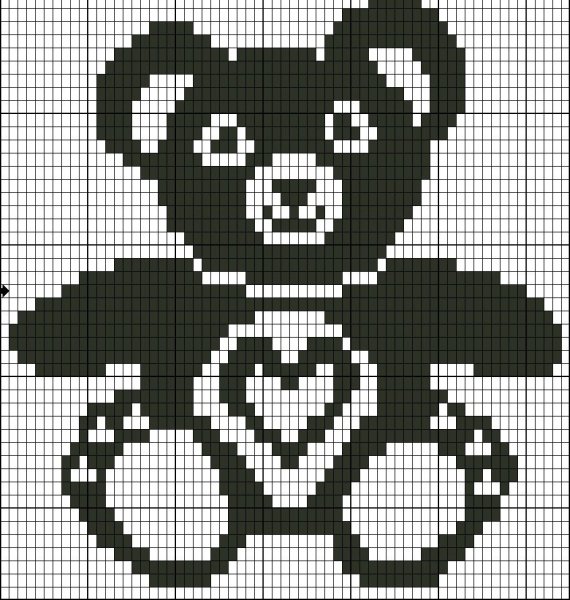 Детские орнаменты для вязания