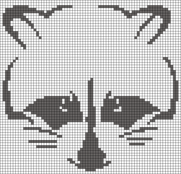 Жаккард мордочка