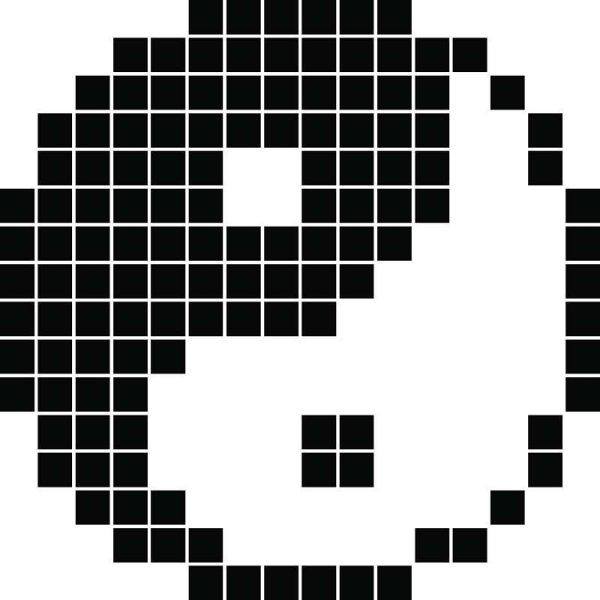 Рисунки по клеточкам черно белые