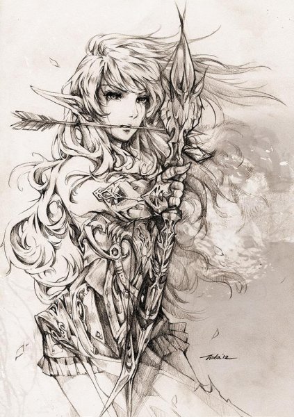 Сказочные феи. Раскраска