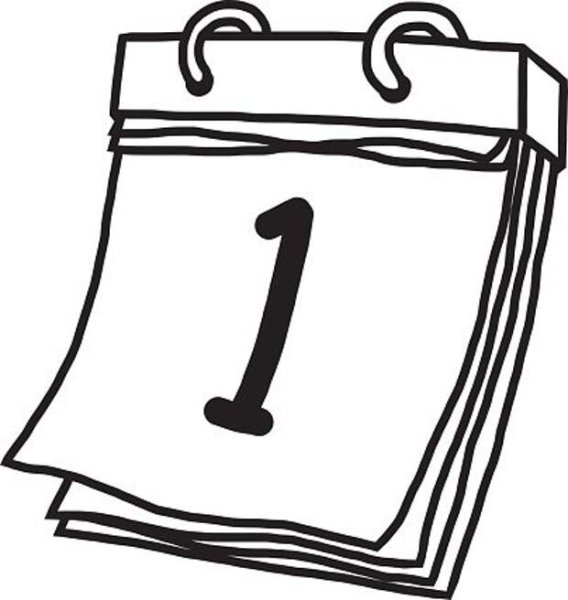 Нарисовать лист календаря