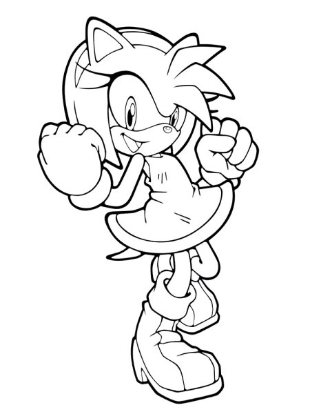 Раскраска Соник адвенчер