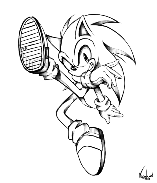 Соник для плоттера