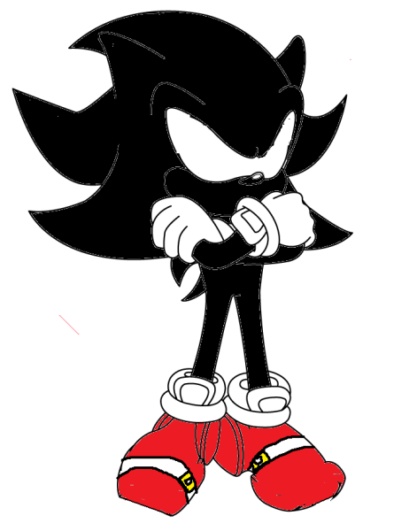 Раскраски Шедоу и Соник супер