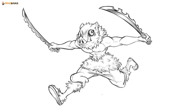 Раскраска Иноске Хашибира