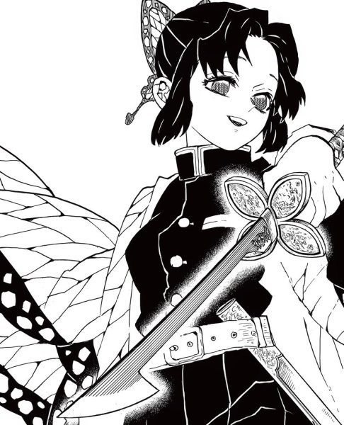 Клинок Шинобу Кочо Манга