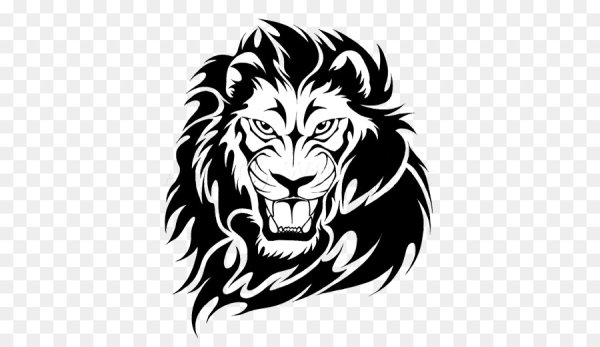 Тату Лев трайбл