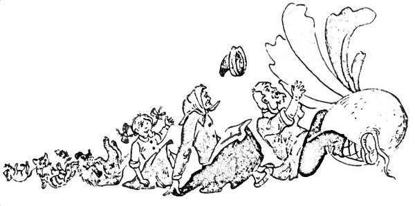 Сказки-раскраски. Репка