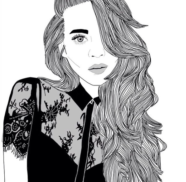 Крутые раскраски для девочек