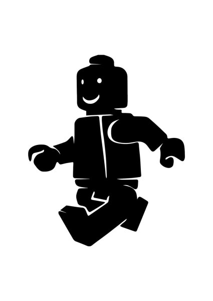 Лего силуэт
