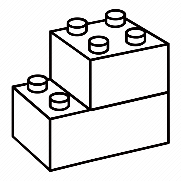 Лего кубики