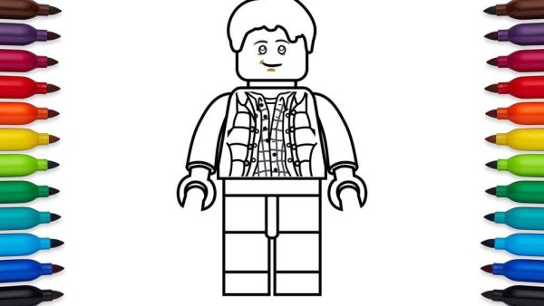Лего рисование