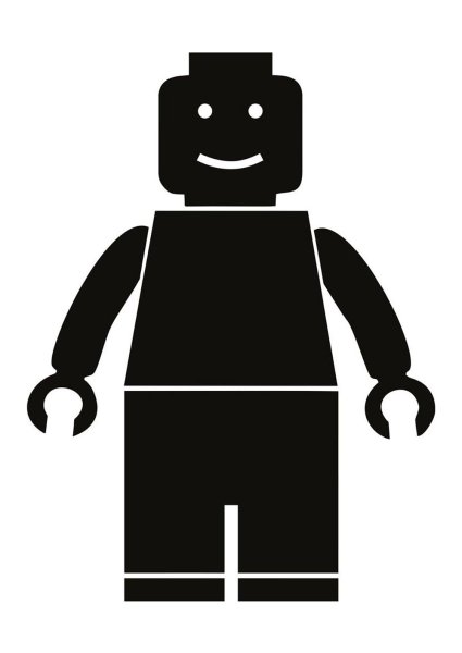 Лего силуэт