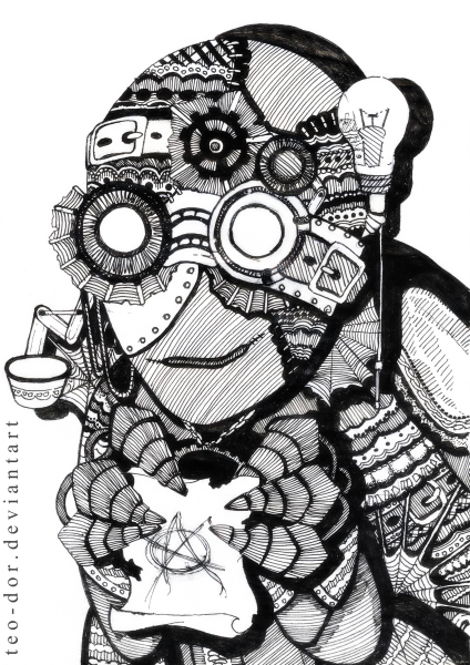 Стимпанк Графика