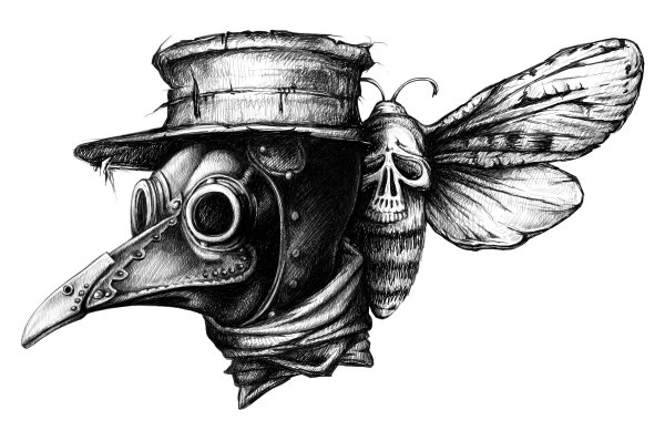 Чумной доктор скетч