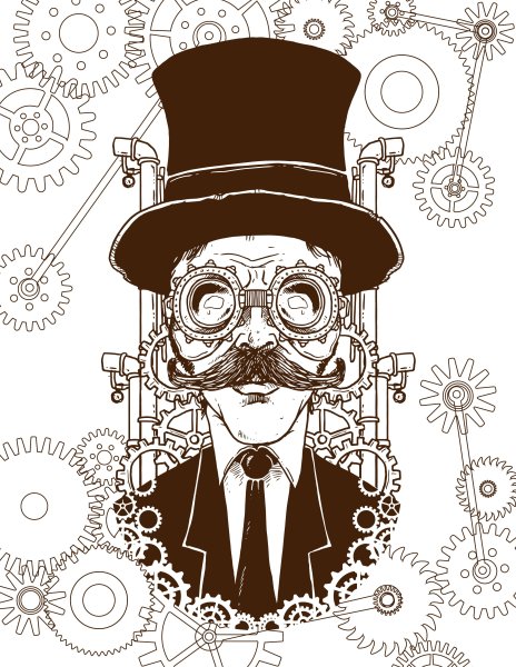 Стимпанк Графика