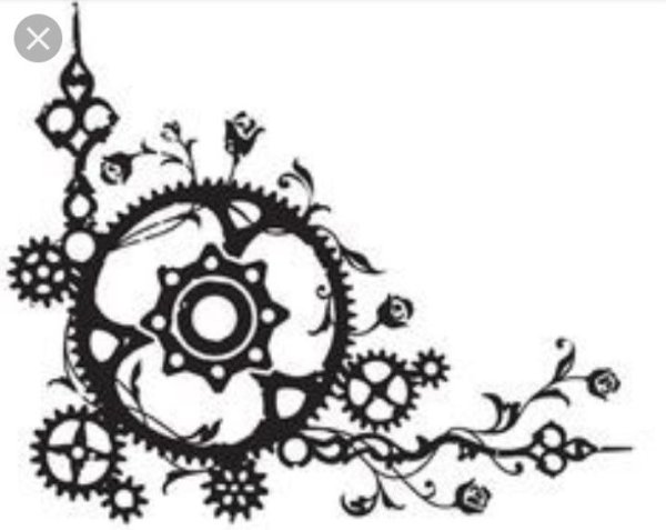 Орнамент из шестеренок