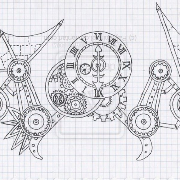 Механизмы карандашом
