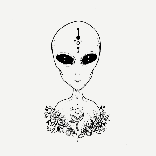 Марсианин раскраска для детей