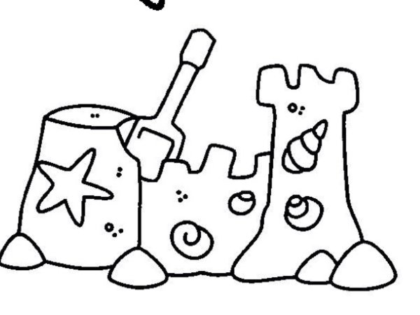 Песочница раскраска