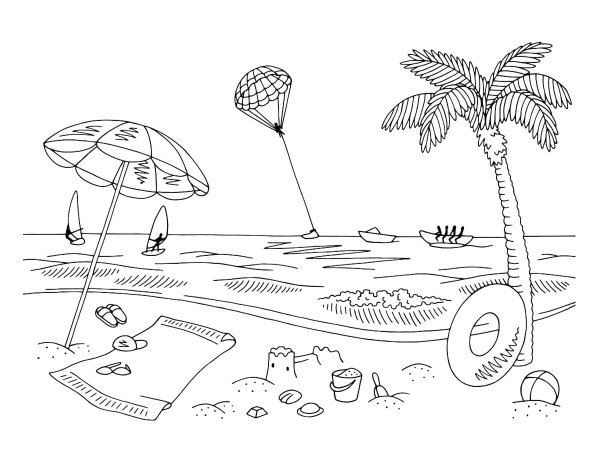 Камень раскраска