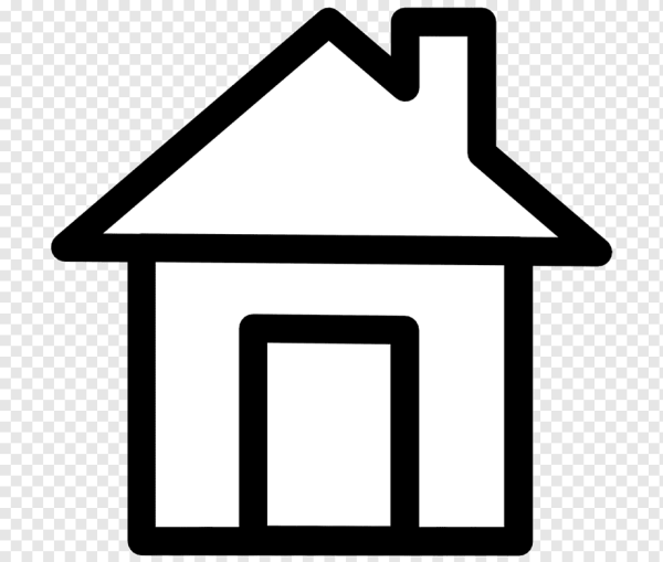 Домик контур