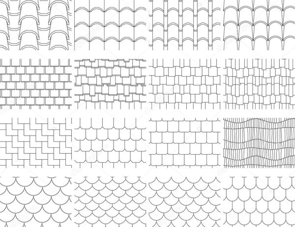 Черепица для крыши Графика