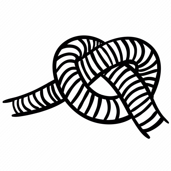 Узелок раскраска