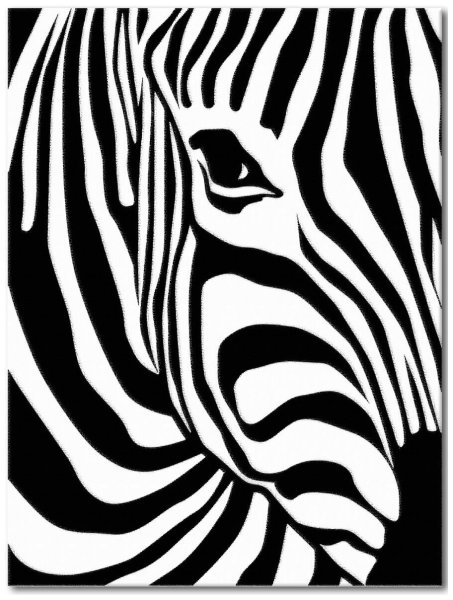 Стилизованная Зебра