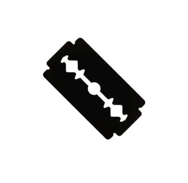 Лезвие бритвы эскиз