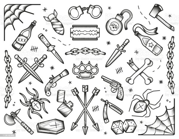 Бритва эскиз