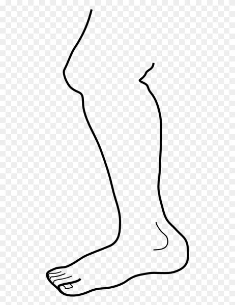 Ноги раскраска