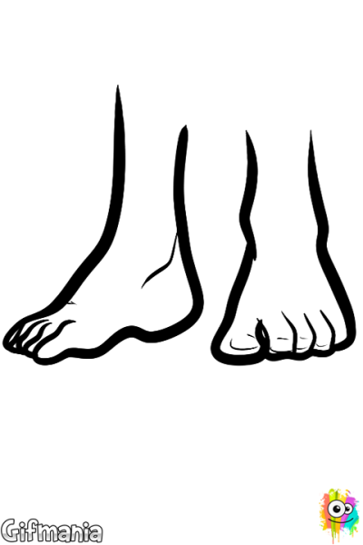 Стопа вектор