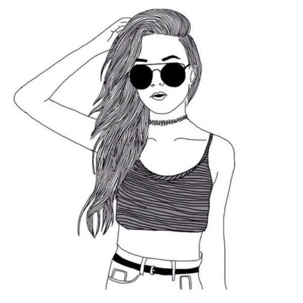 Крутые раскраски для девочек