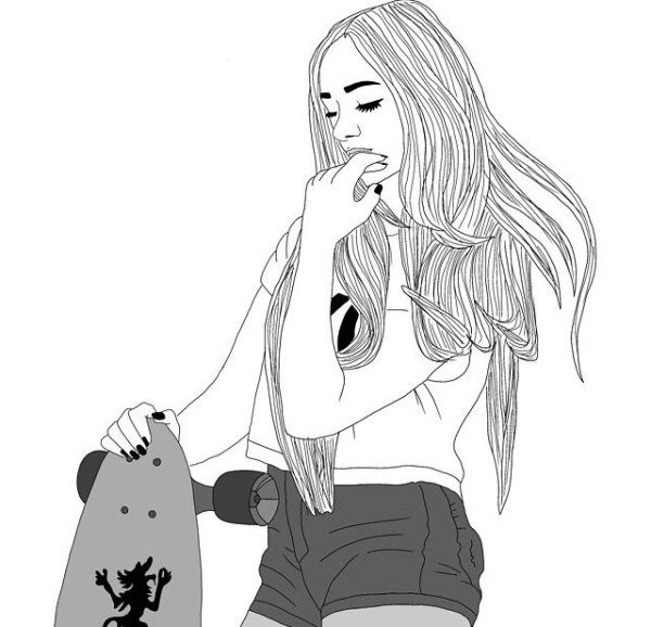 Раскраски для девочек дерзкие девочки