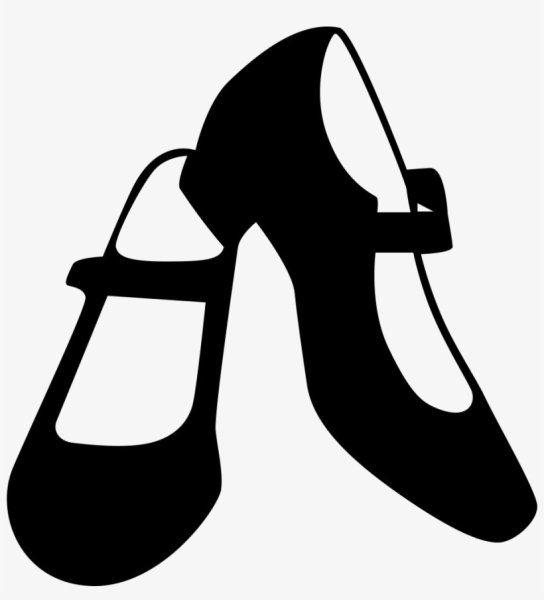 Обувь силуэт