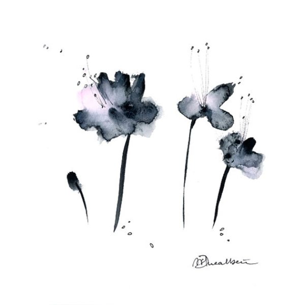 Акварельные рисунки абстракция